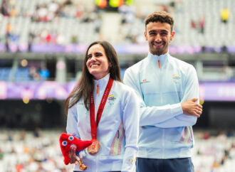 La atleta alcalaína, Alba García Falagán, medalla de bronce en los Juegos Paralímpicos de París 2024