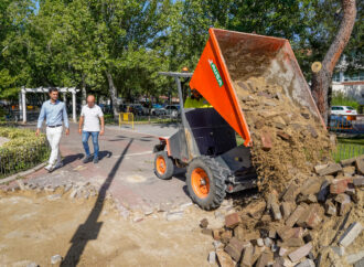 Así va la renovación de 2.100 metros cuadrados de acerado y la eliminación de barreras arquitectónicas en Torrejón