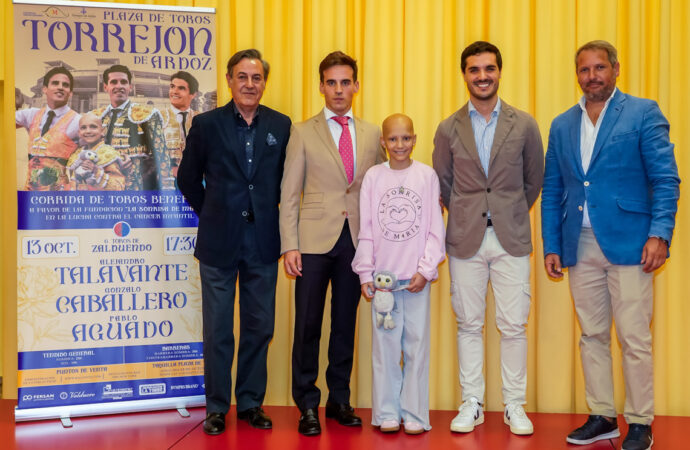 Gran corrida de toros benéfica en Torrejón para luchar contra el cáncer infantil con Alejandro Talavante, Gonzalo Caballero y Pablo Aguado