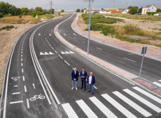 Abierta al tráfico la 2ª fase para completar la Ronda Sur que une la carretera de Loeches con el nuevo barrio Aldovea en Torrejón