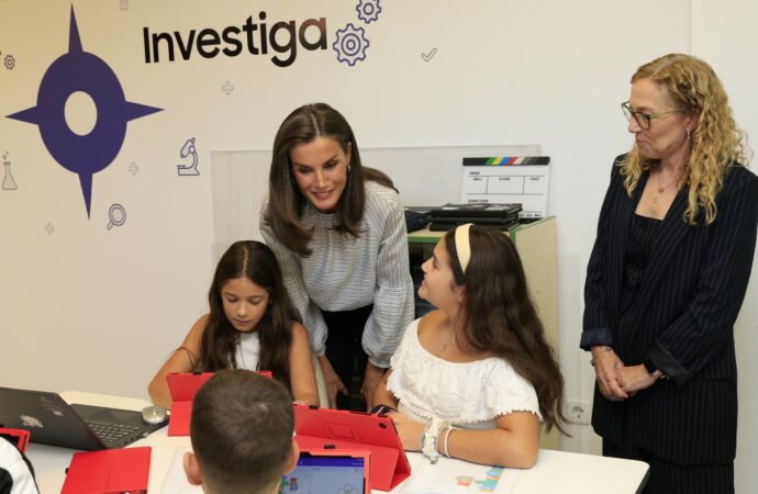 La Reina Doña Letizia preside la apertura del Curso Escolar en Azuqueca de Henares