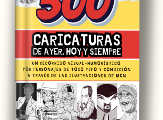 El humorista gráfico alcalaíno, «MON», presenta «300 CARICATURAS de Ayer, Hoy y Siempre»