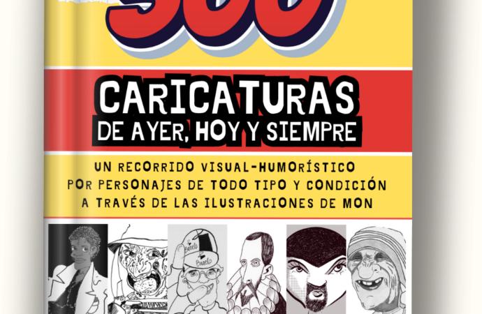 El humorista gráfico alcalaíno, «MON», presenta «300 CARICATURAS de Ayer, Hoy y Siempre»