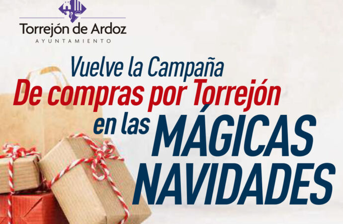 Últimos días para los comercios que quieran participar en “De compras por Torrejón en las Mágicas Navidades”