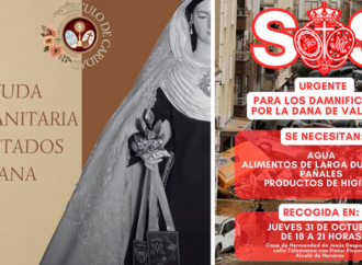 Las Hermandades del Carmen y el Despojado de Alcalá recogen ayuda para los afectados de la DANA