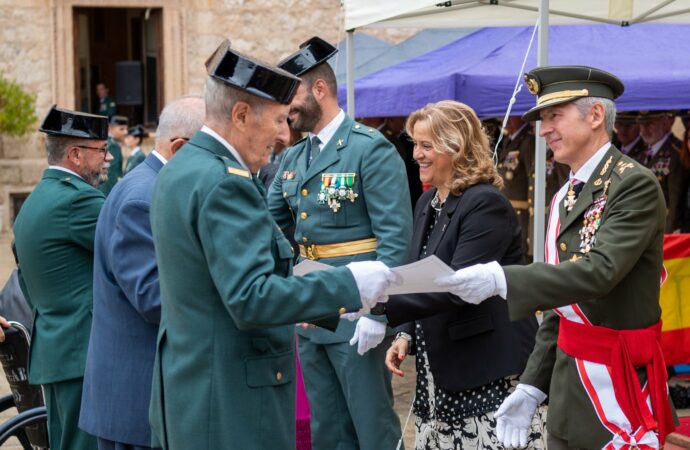 La Guardia Civil rindió homenaje a su patrona el 12 de octubre en Alcalá