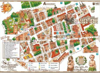 Tráfico Alcalá: calles cortadas y nuevas rutas por el Mercado Cervantino 2024