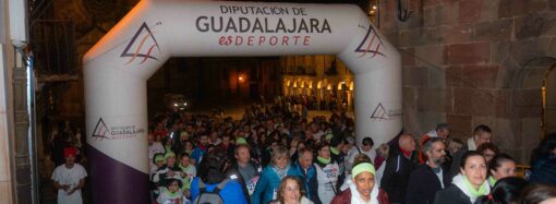 500 deportistas participaron en la I Legua Nocturna del IX Centenario de Sigüenza