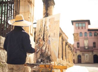 Ganador y finalistas del Concurso de Pintura Rápida de Sigüenza