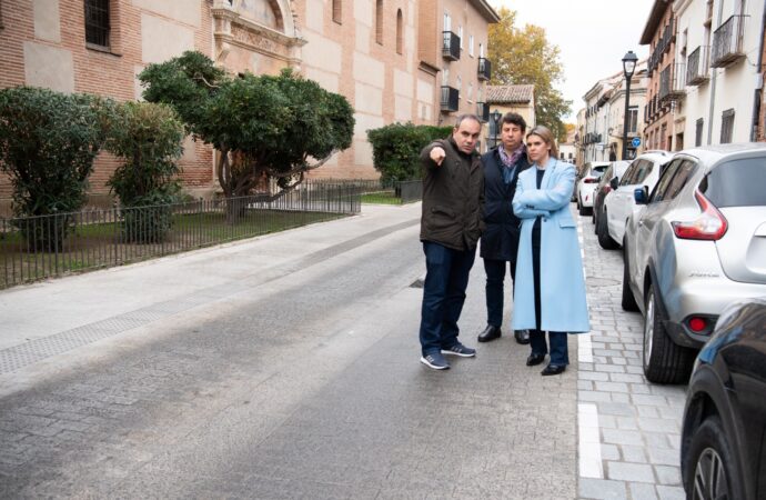 Recta final para las obras de peatonalización e implantación de la Zona de Bajas Emisiones de la Fase II del Casco Histórico de Alcalá