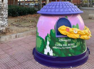 Alcalá pone en marcha la campaña ‘La magia de reciclar vidrio’ con contenedores temáticos de Disney