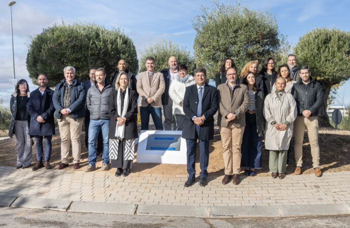 Francisca de Pedraza ya da nombre a una nueva glorieta en Guadalajara