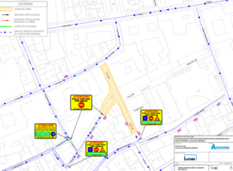 Nuevas obras de peatonalización en el centro de Alcalá que afectarán al entorno de la calle San Julián