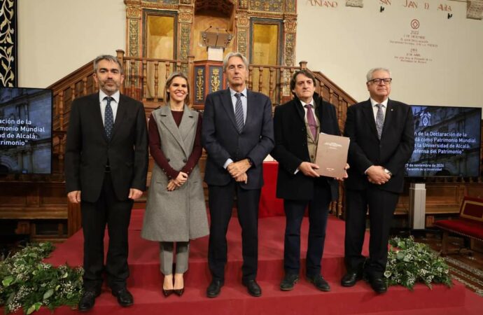 La Universidad y el Ayuntamiento, juntos en los actos en torno al 2 de diciembre que recuerdan la Declaración de Alcalá como Patrimonio Mundial