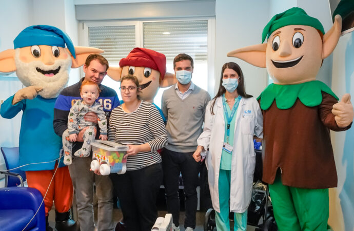 La solidaridad del espíritu navideño también llega al Hospital de Torrejón