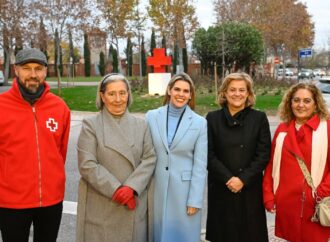 Nueva glorieta dedicada a la Cruz Roja en Alcalá de Henares