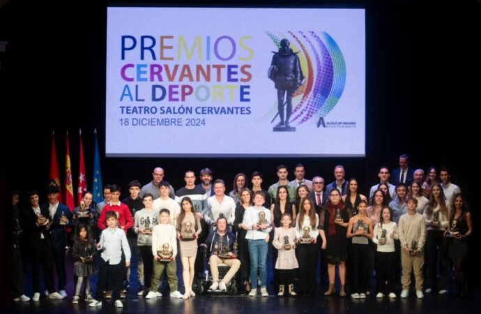 Entrega de los Premios Cervantes al Deporte 2024 en Alcalá de Henares: ganadores