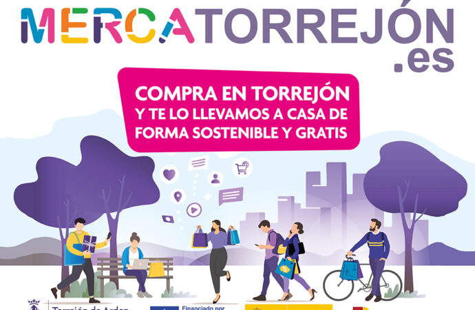 Mercatorrejón: así pueden hacer sus compras por internet los torrejoneros en el pequeño y mediano comercio