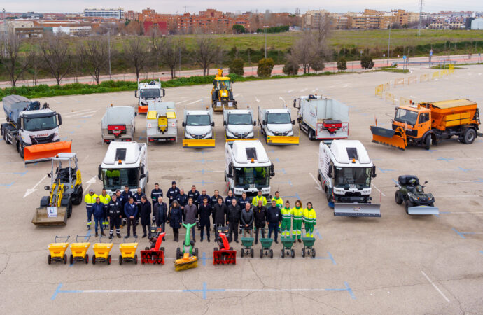 Así preparan en Torrejón su operativo técnico y humano para hacer frente a posibles nevadas