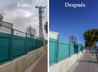 El Ayuntamiento de Torrejón retira una torre de media tensión de 20 KV situada en la avenida Constitución