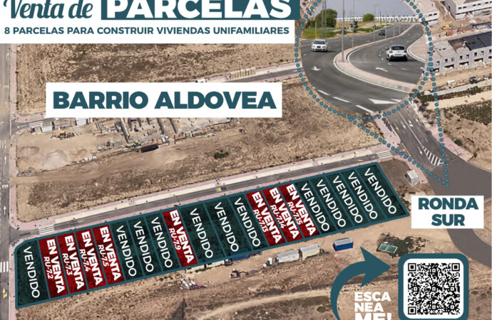 Nuevo barrio de Aldovea en Torrejón: el Ayuntamiento pone a la venta 8 parcelas para construir viviendas unifamiliares