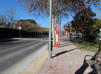 Renovadas las aceras en la Avenida de Daganzo de Alcalá de Henares