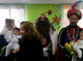Los Reyes Magos visitaron a los niños en el Hospital de Alcalá