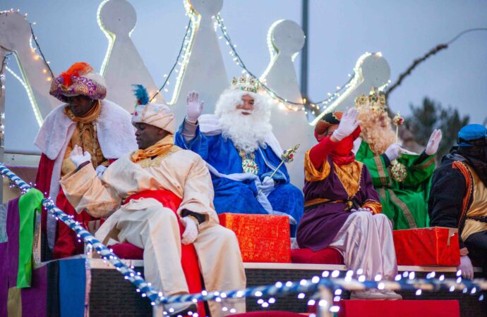 Los Reyes Magos, fieles a sus tres citas con Sigüenza en el día de la Cabalgata