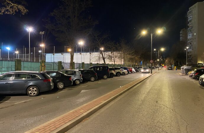 Nueva iluminación en la Avenida Virgen del Val en Alcalá