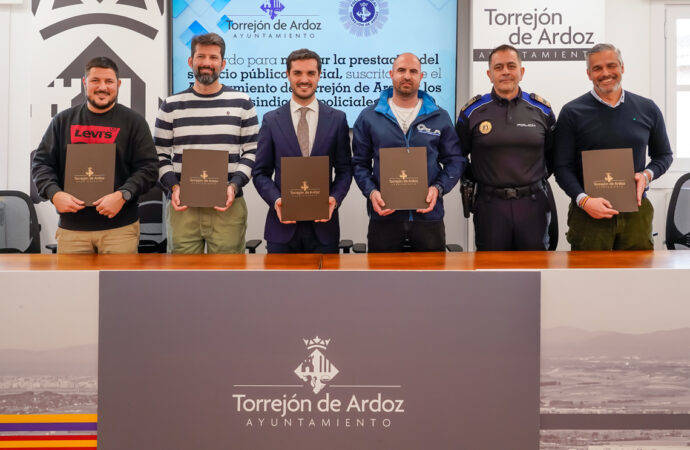 Aprobado el Acuerdo en Torrejón para mejorar la prestación del servicio policial