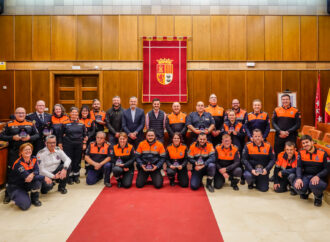 Homenaje en Torrejón a los voluntarios de Protección Civil de la ciudad y de otros municipios