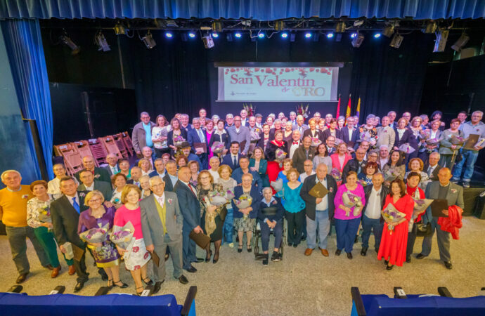 Los mayores de Torrejón celebraron “San Valentín de Oro”
