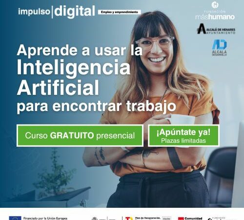 Impulso Digital en Alcalá: formación gratuita de competencias tecnológicas dirigida a mujeres