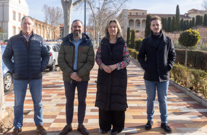 Finalizadas las obras de mejora en las aceras de la Avenida del Ejército y Cardenal González de Mendoza en Guadalajara
