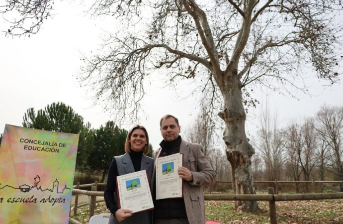 Los alumnos del CEIP Espartales de Alcalá “adoptan” el Gran Parque de Espartales