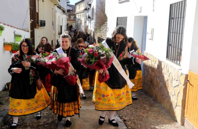 Celebración de las Águedas en Cogolludo con Fátima Gismero como alcaldesa de Honor