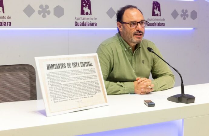 El Archivo municipal de Guadalajara lanza un proyecto de divulgación con el “Documento del mes”