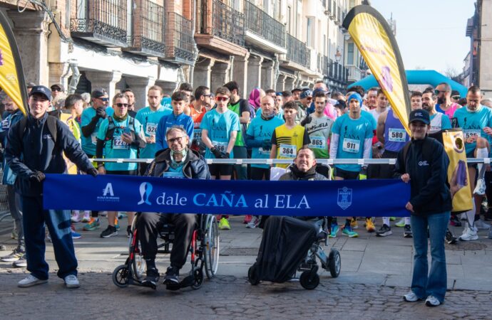 Éxito con 3.000 corredores en Alcalá en la carrera de «Caña» para la lucha contra la esclerosis lateral amiotrófica (ELA)