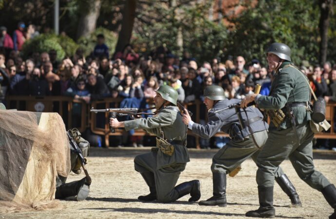 La Segunda Guerra Mundial «llegó» a Alcalá con una recreación histórica