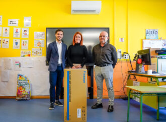 Torrejón, única ciudad de España que ya ha comenzado a instalar aire acondicionado en todas las aulas de los colegios públicos