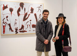 La artista torrejonera, Lola Remesal, presenta su exposición “Salir a sembrar caminos”, en la Casa de la Cultura