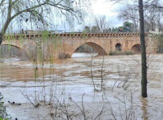 Temporal y lluvias / El río Henares se aproxima al nivel amarillo a su paso por Alcalá