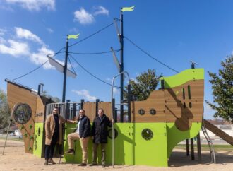 El Parque de la Sanchica de Guadalajara estrena nueva área de juegos infantiles