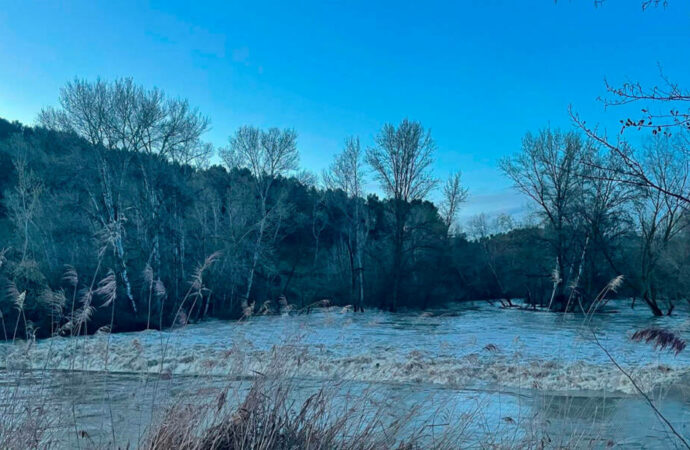 Temporal Río Henares: Nivel rojo, pero bajo control en Alcalá