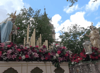Semana Santa / Y el sol salió para el «Encuentro» del Domingo de Resurrección en Alcalá de Henares