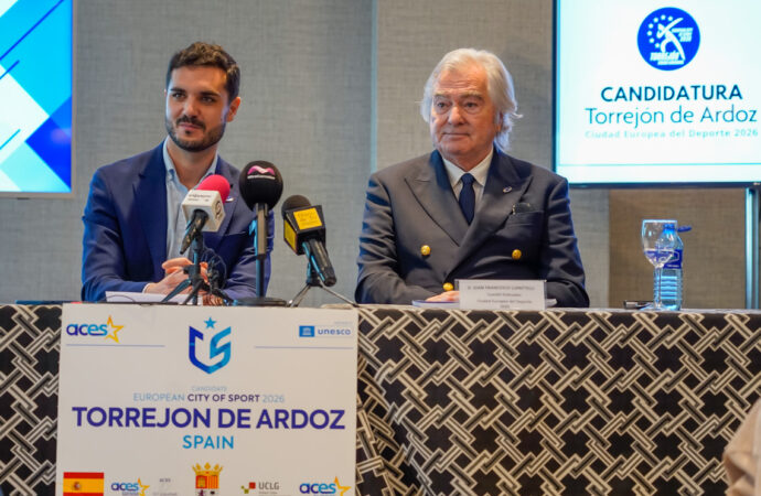 Torrejón de Ardoz presentó su candidatura a Ciudad Europea del Deporte 2026