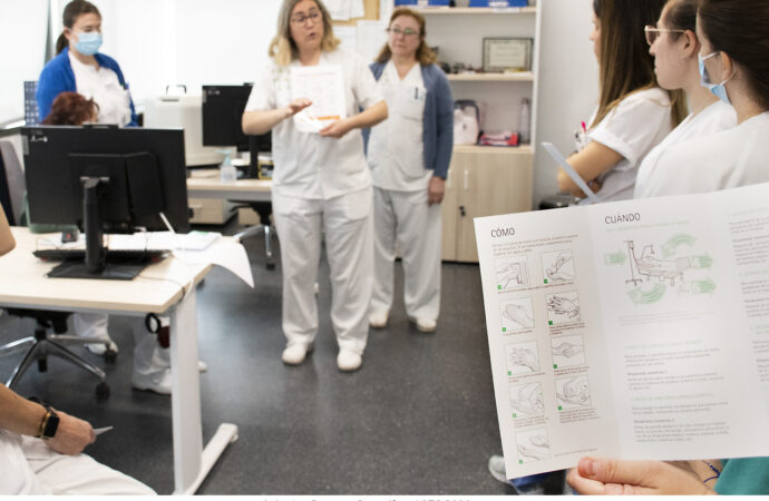 El Hospital de Guadalajara recuerda la importancia de lavarse las manos