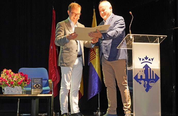 Javier Sierra cerró el Mes de las Letras en Torrejón de Ardoz