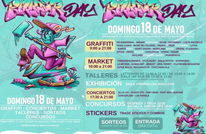 Backstage: Torrejón llenará de humor, arte, música y creatividad este fin de semana