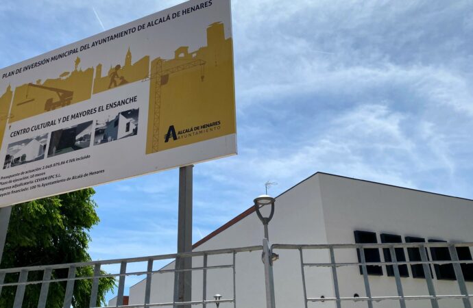 Vallado el futuro Centro Sociocultural del Ensanche ‘Ana María Matute’ en Alcalá de Henares